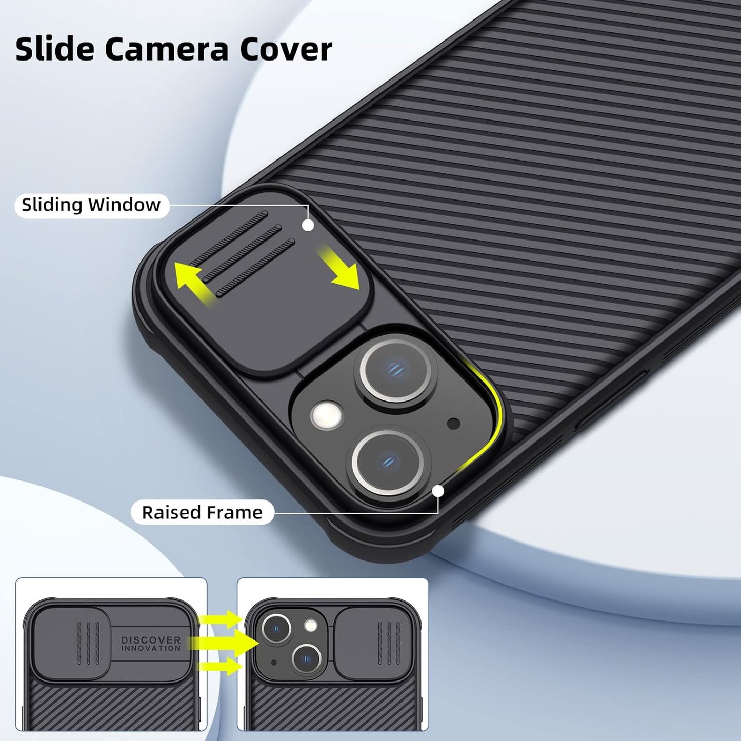 Nillkin® Classic Series Case for iPhone 14plus - Black