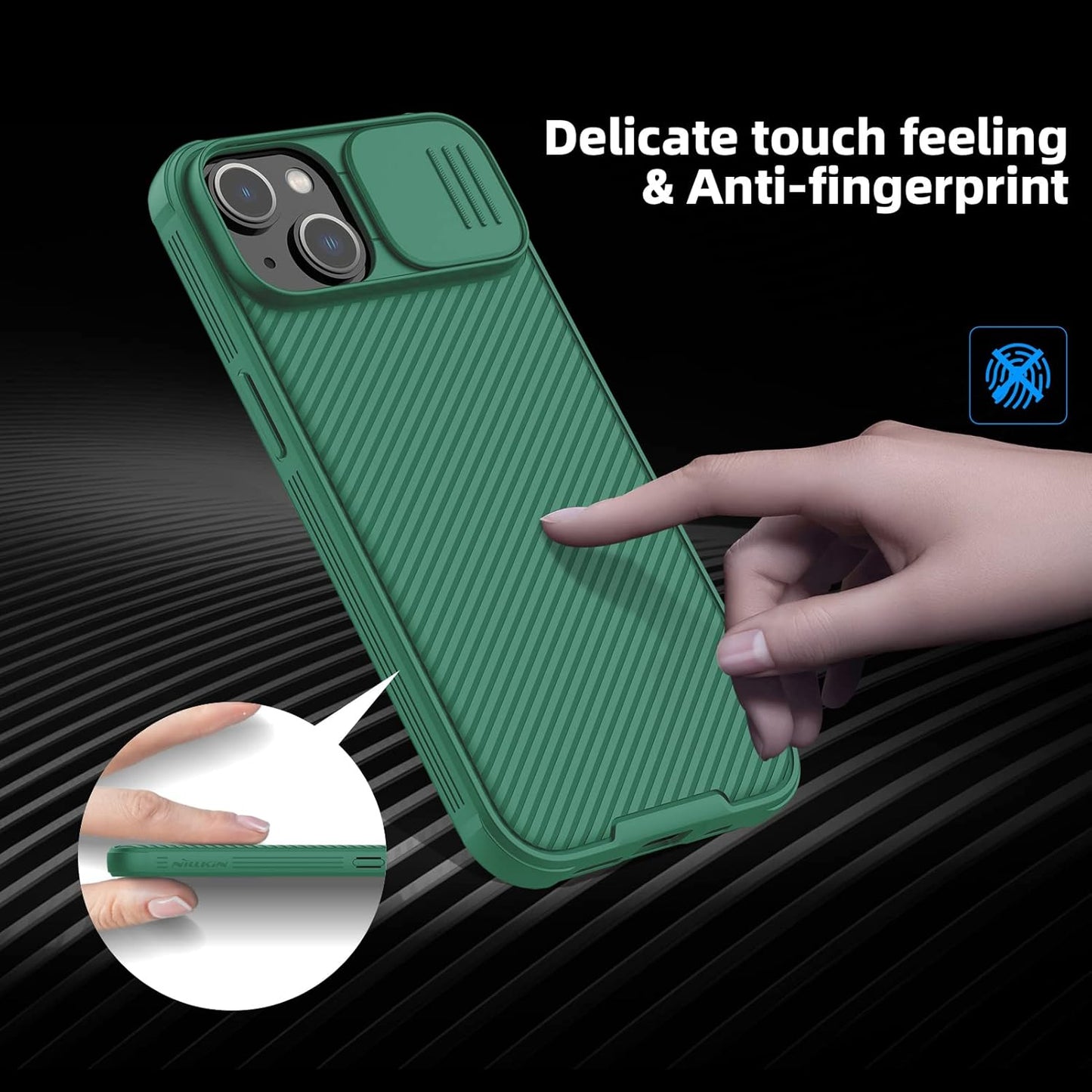Nillkin® Classic Series Case for iPhone 14/13 - Green