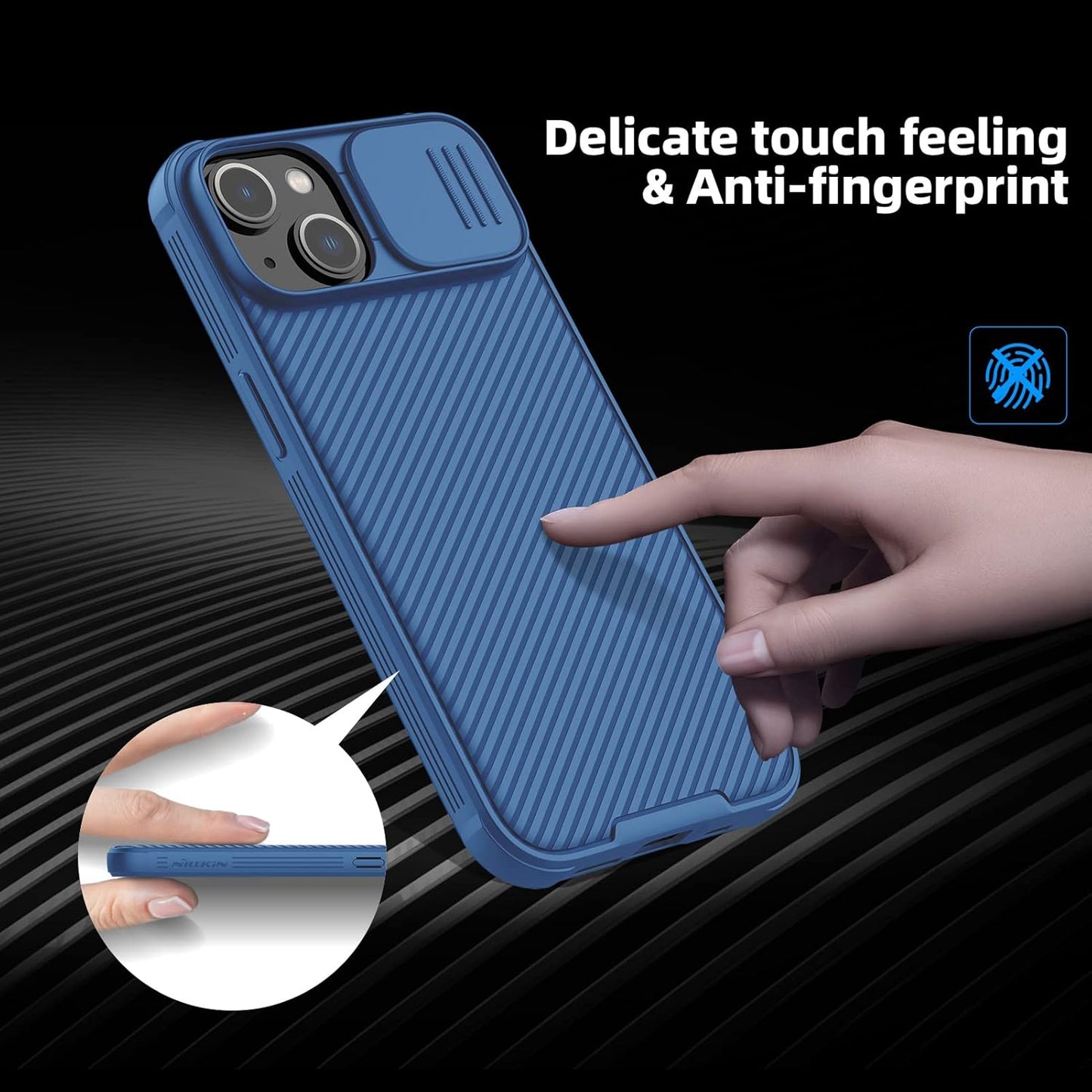 Nillkin® Classic Series Case for iPhone 14/13 - Blue