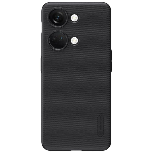Nillkin Case for OnePlus Nord 3 5G (6.74" Inch) Super Frosted Hard Back Dotted Grip Cover PC Black Color