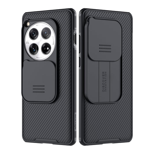 Nillkin for OnePlus 12 Case, CamShield Pro Case with Slide Camera Cover, Slim Fit Thin Shockproof Cover for OnePlus 12 5G - Black