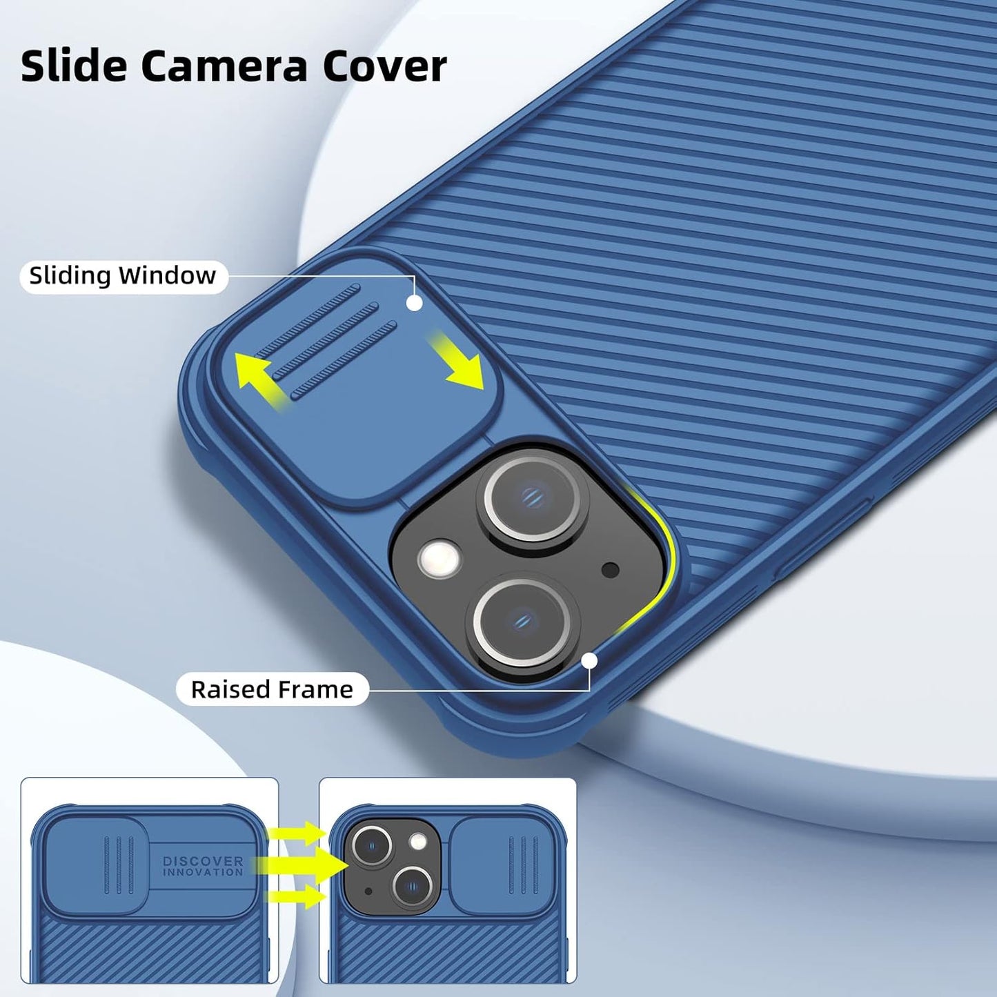 Nillkin® Classic Series Case for iPhone 14/13 - Blue