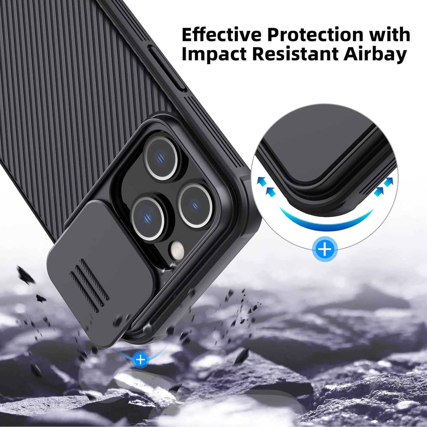 Nillkin® Classic Series Case for iPhone 14pro - Black