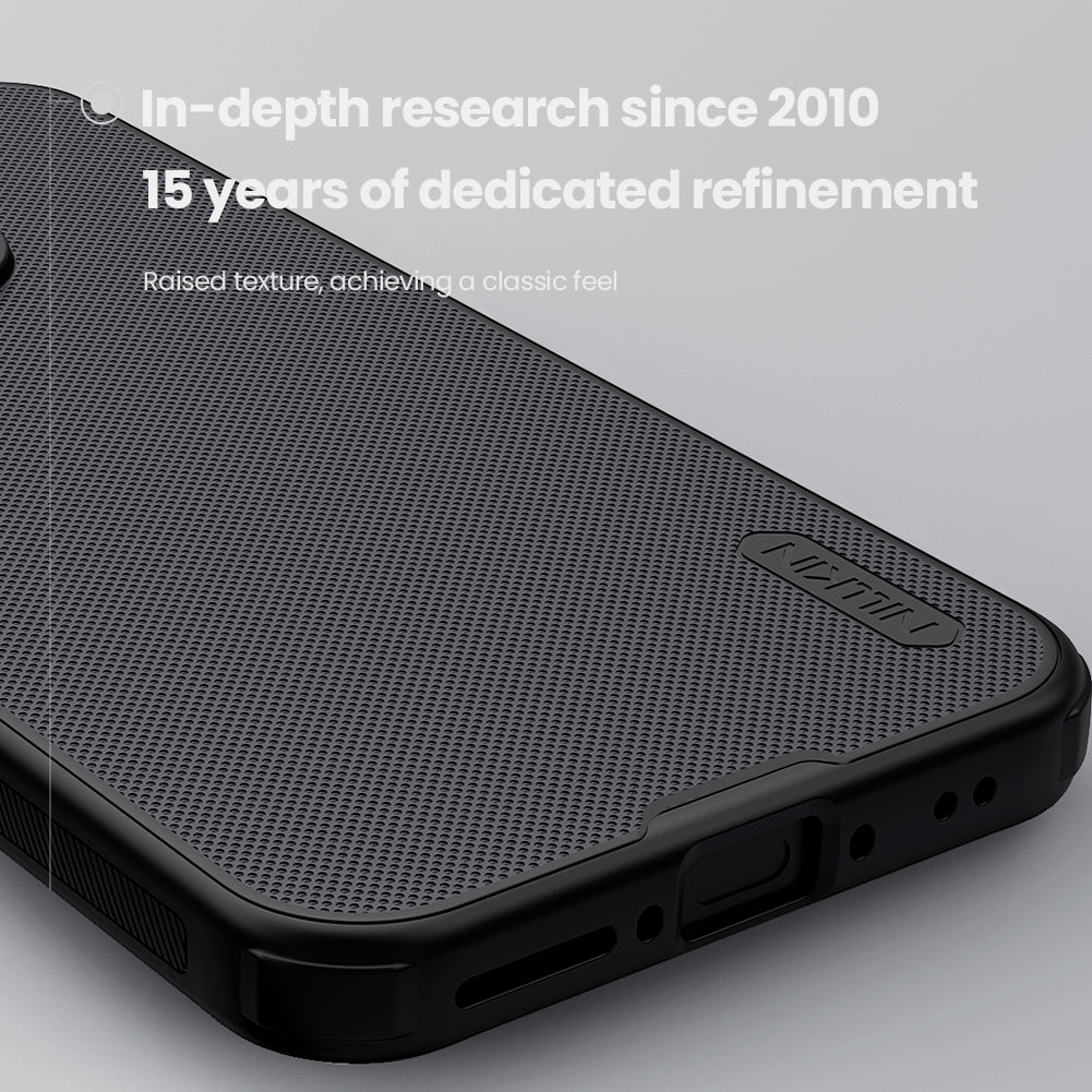 Nilkin® Slim Matte Series case for OnePlus 15 (1+15), Shockproof and Scratch-Resistant, Lightweight Case for (Black, 1+15)