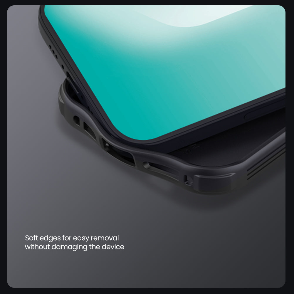 Nilkin® Classic Series for iPhone 17 Case with Camera Cover, [Camera Lens Protector] [Scratch-Resistant] [360 Full Protection] Shockproof Slim Phone Case, (Black, 17)