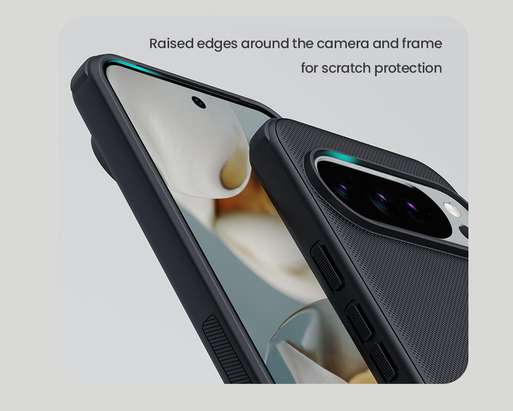 Nilkin® Slim Matte Series case for Google Pixel 10/10 Pro, Shockproof and Scratch-Resistant, Lightweight Case for (Pixel10 & 10 Pro) (Pixel 10/10 Pro) Black