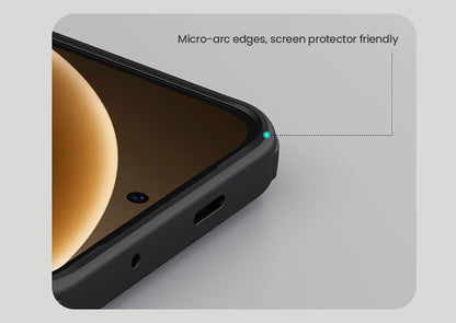 Nilkin® Slim Matte Series case for OnePlus 15 (1+15), Shockproof and Scratch-Resistant, Lightweight Case for (Black, 1+15)