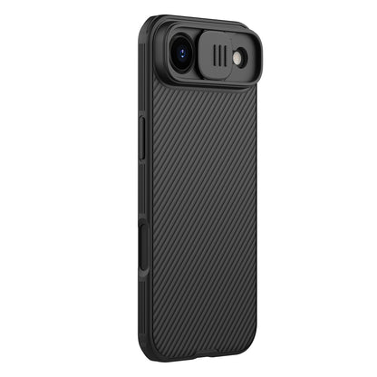 Nilkin® Classic Series for iPhone 17 Air Case with Camera Cover, [Camera Lens Protector] [Scratch-Resistant] [360 Full Protection] Shockproof Slim Phone Case, (Black, 17Air)
