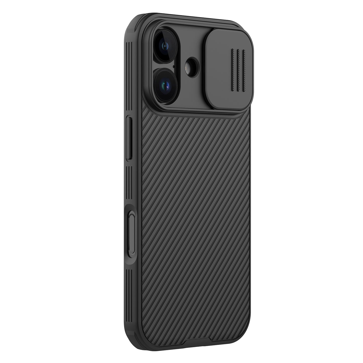 Nilkin® Classic Series for iPhone 17 Case with Camera Cover, [Camera Lens Protector] [Scratch-Resistant] [360 Full Protection] Shockproof Slim Phone Case, (Black, 17)