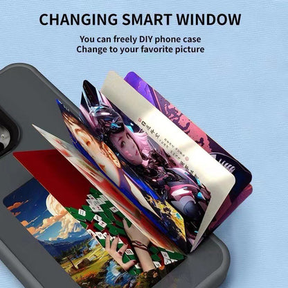 Samsung Series, Smart NFC Ink Screen Phone Case, Long-Lasting Imaging Display DIY Photo, Slim Shockproof Anti-Scratch Protective Cover