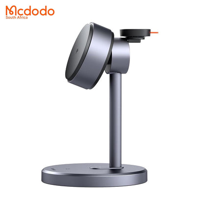 Mcdodo 3in1 Qi2 Magsafe Charging Stand with 33w Charger & Cable, iPhone 17 Series / 16 Series / 15 Series/Wireless Charging Stand Black