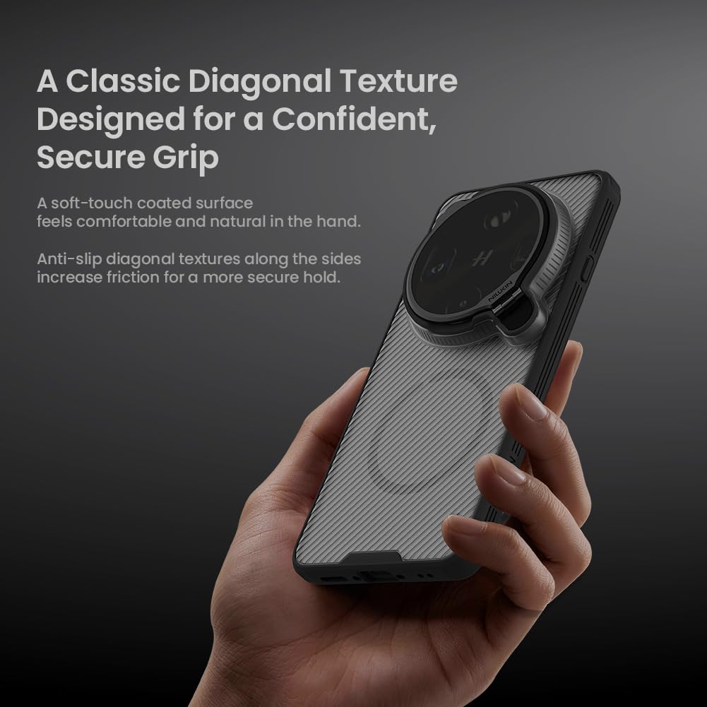 PRITO for Oppo Find X9 Ultra (x9ultra) Case with Camera Cover, Compatible with MagSafe, Full Camera Protection, Shockproof Protective, Adjustable Kickstand, Case & Stand (Black, X9 Ultra)