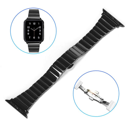 Ceramics watch Strap for Apple Watch 45/44/42mm