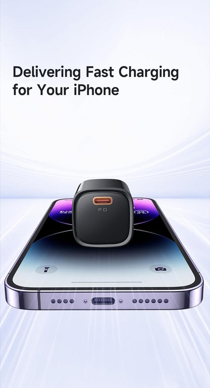 Mcdodo 20W PD Charger Set for iPhone, 4X Fast Charging Kit (Black, Lightning)