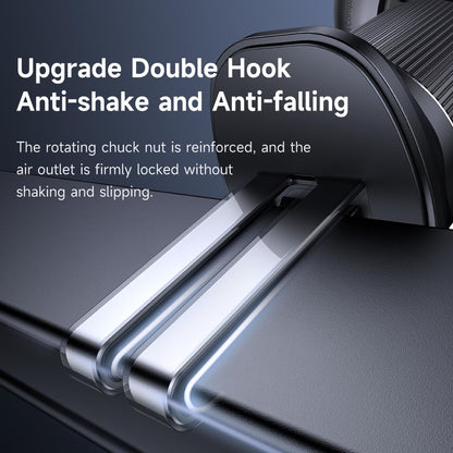 mcdodo for 15W MagSafe Car Mount Charger [Equipped with Type-C extendable Cable] Wireless Car Charger Magnetic Phone Holder Mount, Automobile Car Phone Holder Vent Fit