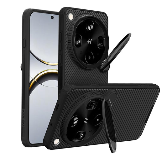 PRITO for Oppo Find X9 Ultra (x9ultra) Case with Camera Cover, Compatible with MagSafe, Full Camera Protection, Shockproof Protective, Adjustable Kickstand, Case & Stand (Black, X9 Ultra)