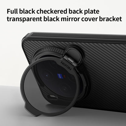 PRITO for Vivo X300 PRO (x300pro) Case with Camera Cover, Compatible with MagSafe, Full Camera Protection, Shockproof Protective, Adjustable Kickstand, Case with Stand. (Black, X300-pro)