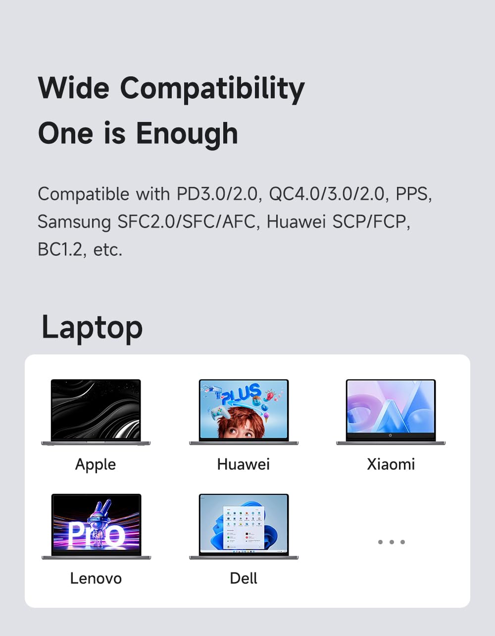 mcdodo 67W USB C Charger With Retractable Type-C Cable, Dual Port (USB A+C) Foldable Wall Charger Gan Fast Charging Fit iPhone 16 15 Pro/Promax/Plus, Galaxy, Ipad, Macbook, Black