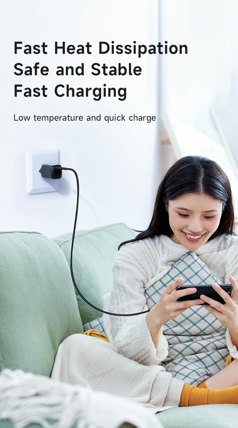 Mcdodo 20W PD Charger Set for iPhone, 4X Fast Charging Kit (Black, Lightning)