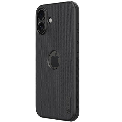 Nillkin® Slim Matte Series Case For iPhone 16 - (logo cut) Black