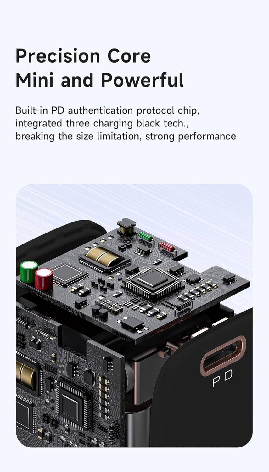 Mcdodo 20W PD Charger Set for iPhone, 4X Fast Charging Kit (Black, Lightning)