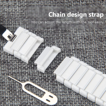 Ceramics watch Strap for Apple Watch 45/44/42mm