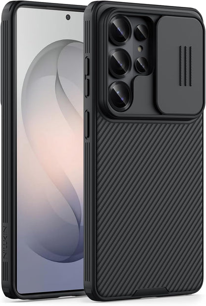 Nilkin® Classic Series for Samsung S26 Ultra Case with Camera Cover, [Camera Lens Protector] [Scratch-Resistant] [360 Full Protection] Shockproof Slim Phone Case (Black, S26Ultra)